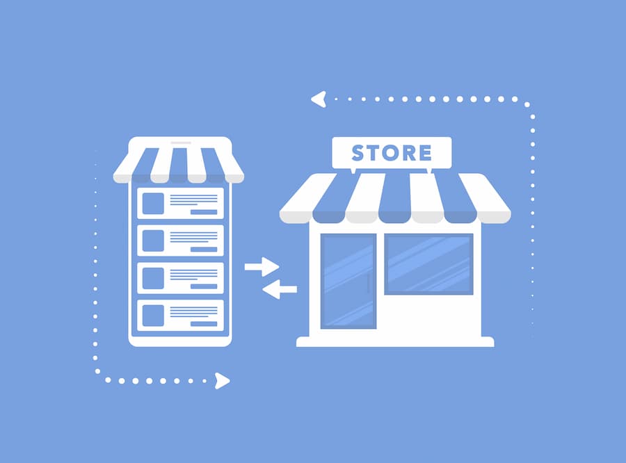Ecommerce local business shop online